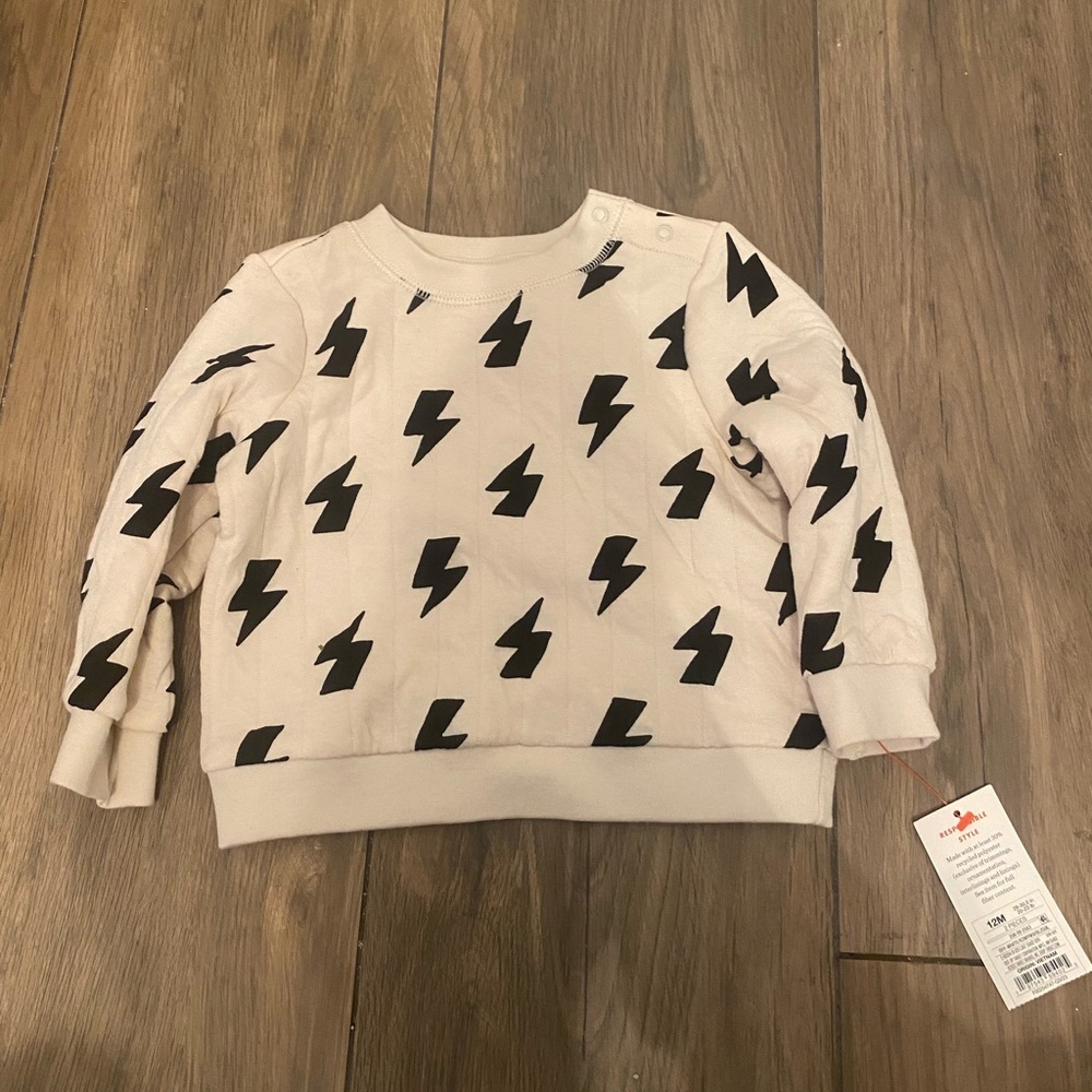 NWT Cat and Jack 12m sweatshirt